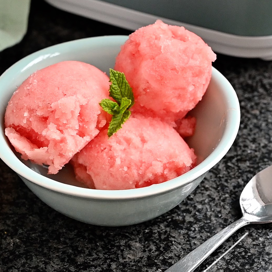 Watermeloensorbet